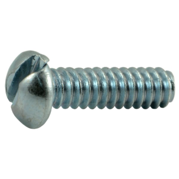 Midwest Fastener #4-40 x 3/8 in Slotted Round Machine Screw, Zinc Plated Steel, 65 PK 62162 - main